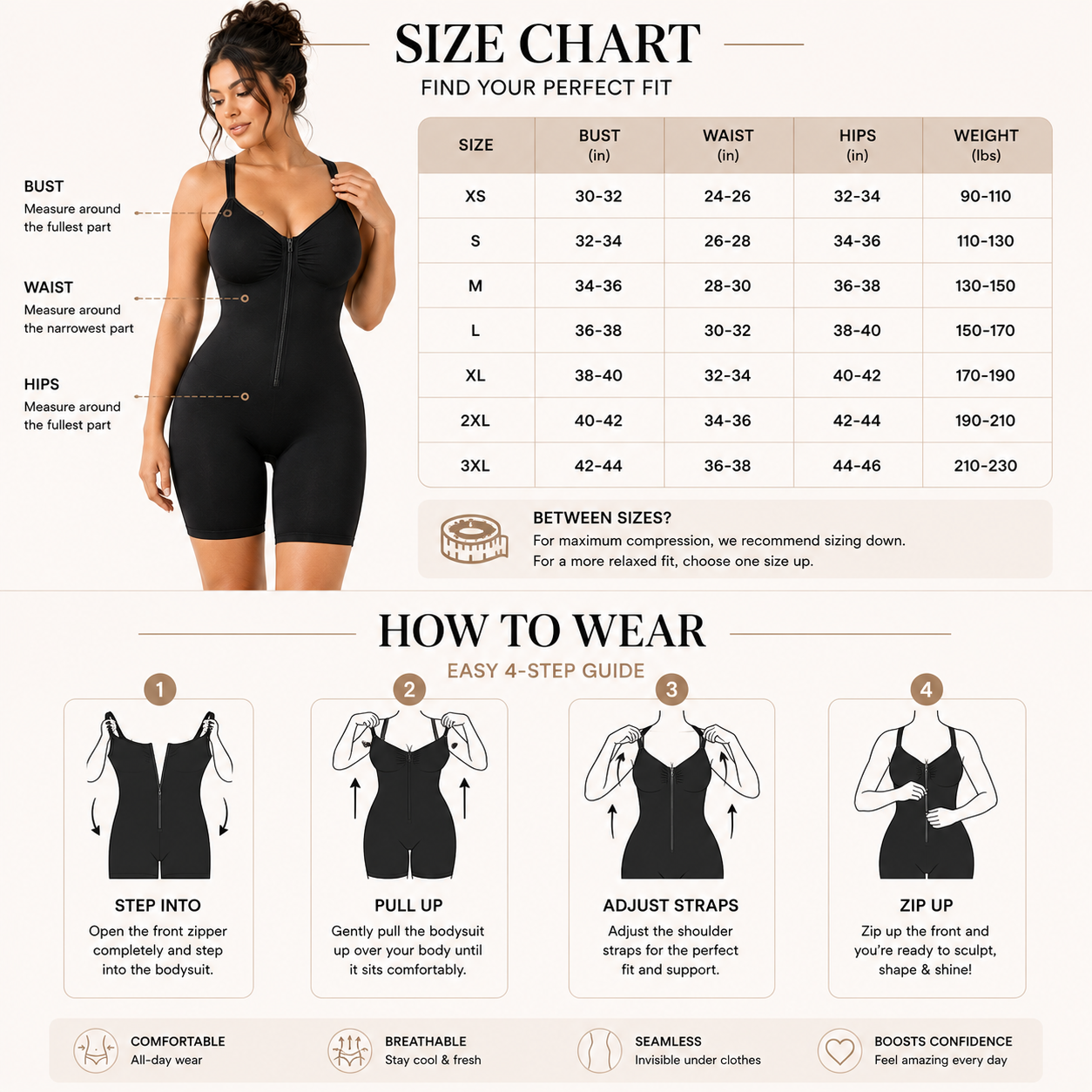 The Confidence Dress™ Smooth. Sculpt. Shine.